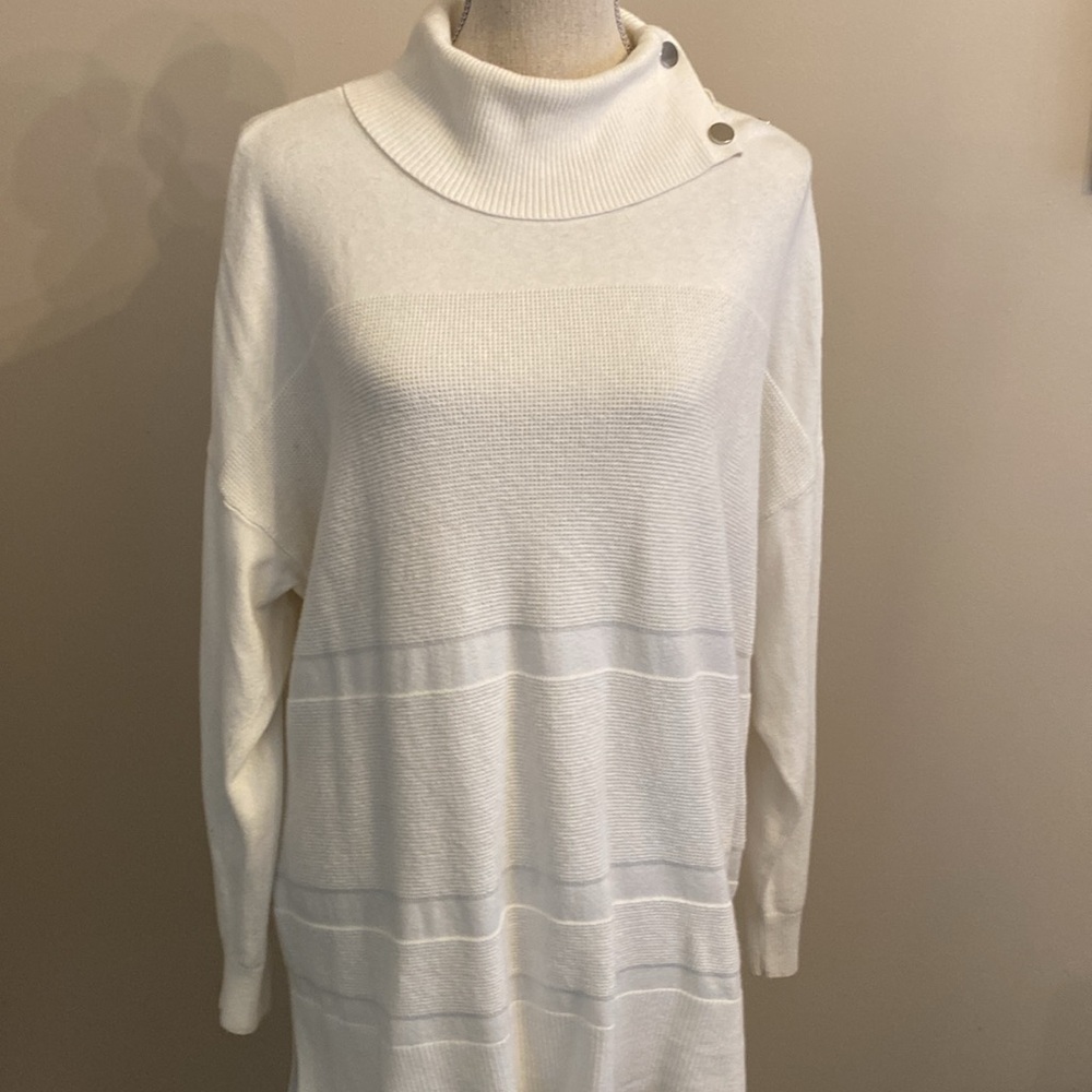 Chico’s white/cream. Sweater size 3/XL